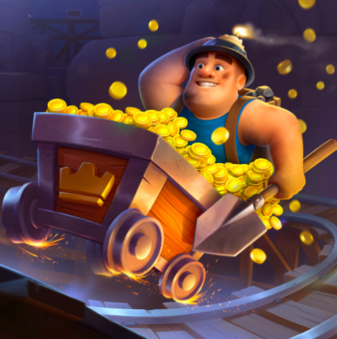 Miner van de Blockchain