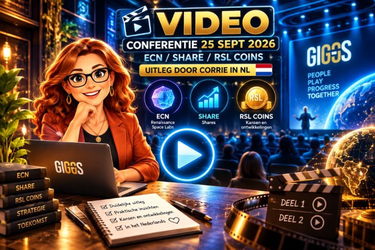 Video - Conferentie 25 sept 2026 - ECN/Share/RSL coins - Uitleg door Corrie in NL